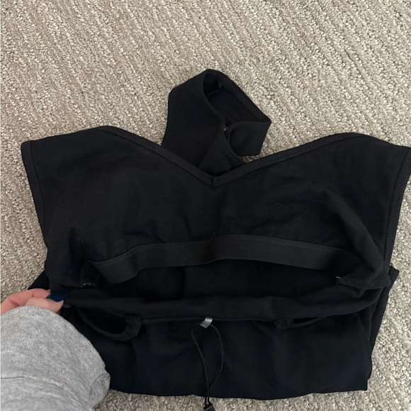 GARAGE - black v-neck bodysuit - Picture 5 of 5